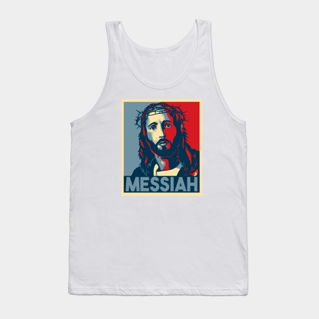 Jesus Messiah Christian Shirts Tank Top by TGprophetdesigns